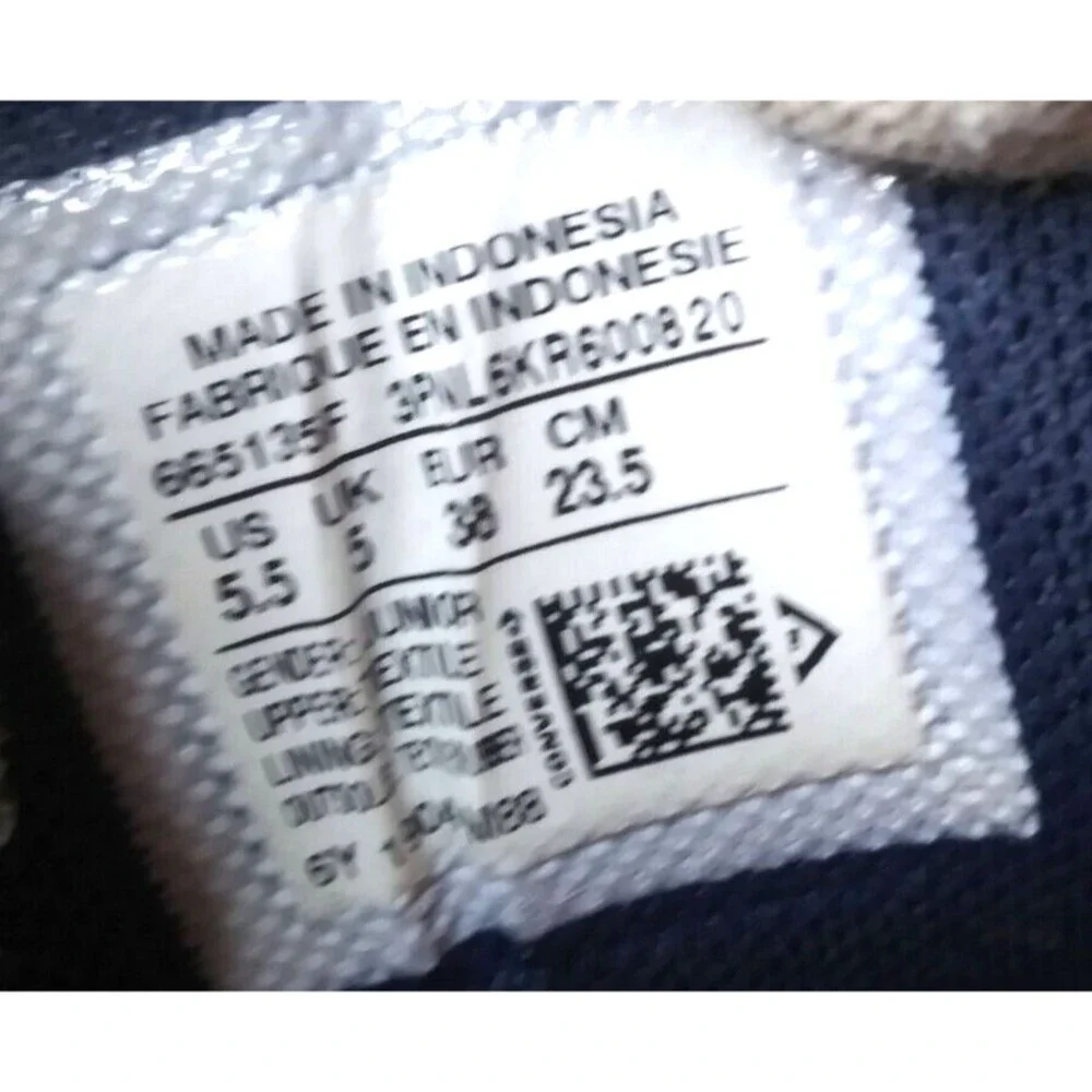 Converse Street Slip Navy Orange Rind White Shoes Size 5.5